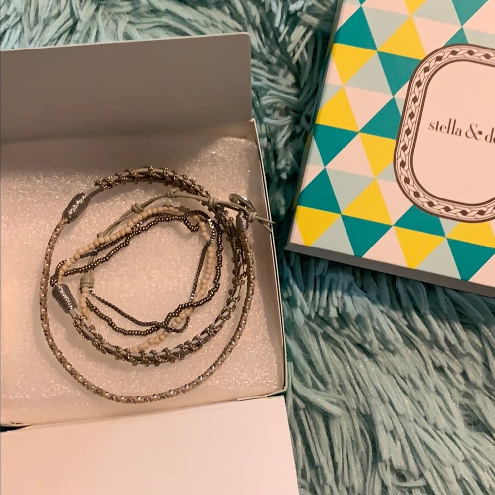 Stella & Dot Lola wrap bracelet